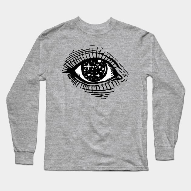 Minds Eye Long Sleeve T-Shirt by Luke Gray